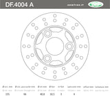 DISCO FRENO ANTERIORE ZIP RST 50 1996>1999/ZIP FAST RIDER 50 1993>1995