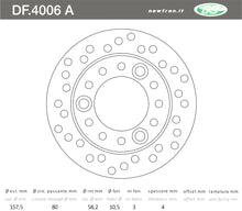 Carica l&#39;immagine nel visualizzatore di Gallery, DISCO FRENO IN ACCIAIO