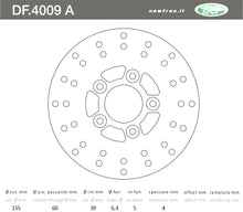 Carica l&#39;immagine nel visualizzatore di Gallery, DISCO FRENO ANT F10 50 19921998