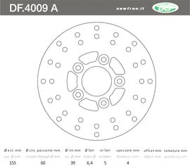 DISCO FRENO ANT F10 50 19921998