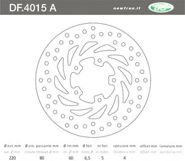DISCO FRENO ANT SKIPPER 125-150 4T