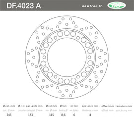 DISCO FRENO ANT MAJESTY YP 250 9698