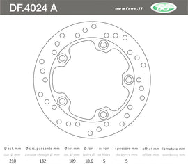 DISCO FRENO POST BURGMAN 250-400
