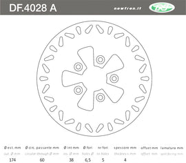 DISCO FRENO ANT FORMULA 50-125 19941997