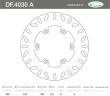 Carica l&#39;immagine nel visualizzatore di Gallery, DISCO FRENO ANT CIAK 50-100-125-150
