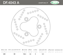 Carica l&#39;immagine nel visualizzatore di Gallery, DISCO FRENO IN ACCIAIO