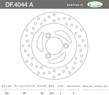 Carica l&#39;immagine nel visualizzatore di Gallery, DISCO FRENO ANT ELYSEO 100 02/125 9899