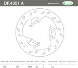 DISCO FRENO ANTERIORE SENDA SM XTREAM 50 2000>2001/SENDA SUPERMOTARD 50 DAL 2000