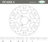 DISCO FRENO ANTERIORE F18 WARRIOR 125-150 2000>2002