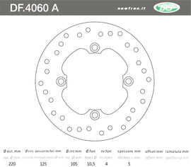 DISCO FRENO POST PANTHEON FES 125-150