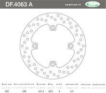 Carica l&#39;immagine nel visualizzatore di Gallery, DISCO FRENO POST AN 650 BURGMAN 0203