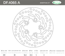 Carica l&#39;immagine nel visualizzatore di Gallery, DISCO FRENO IN ACCIAIO