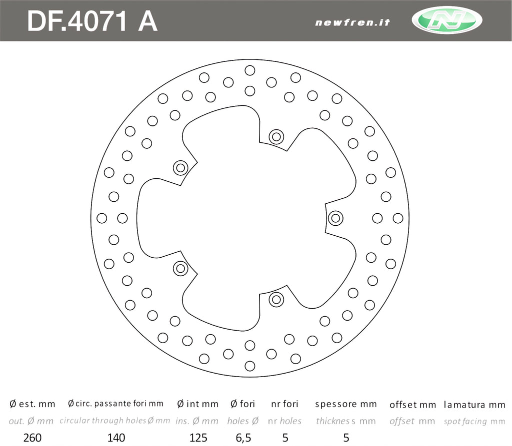 DISCO FRENO ANT NEXUS 500 20032005