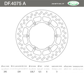 DISCO FRENO POST MX R ENDURO 50 9596