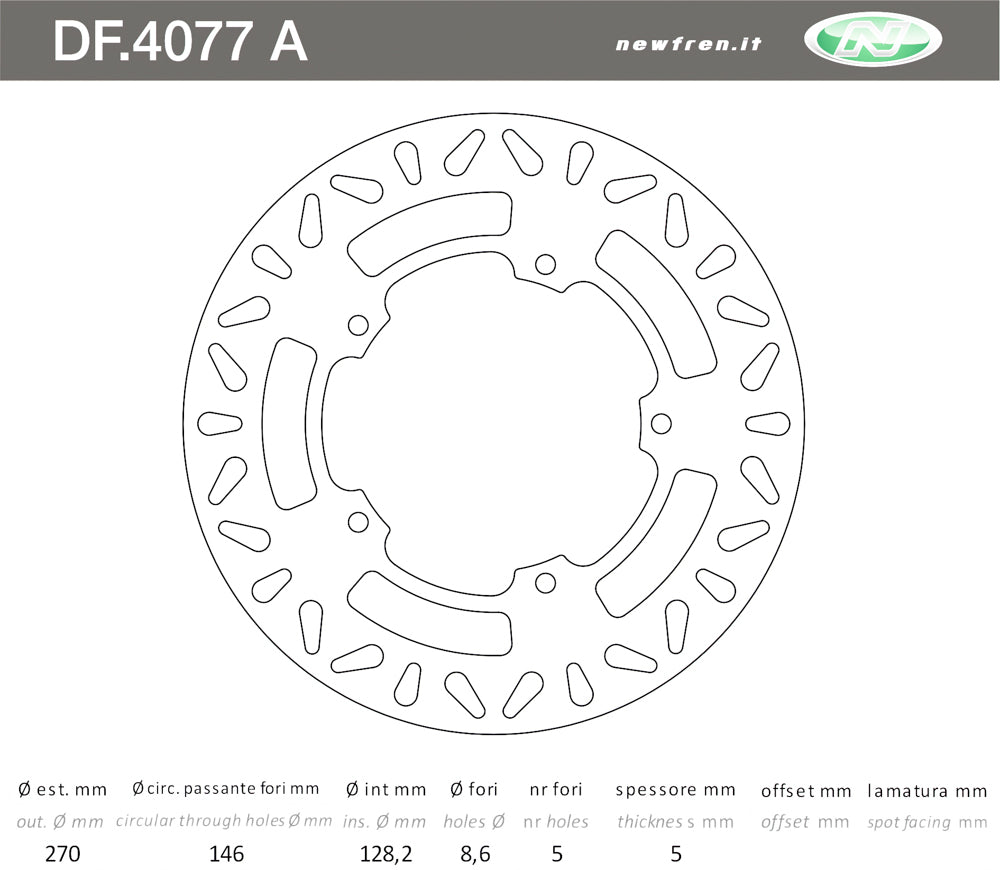 DISCO FRENO ANT VERSITY XC 300 0306