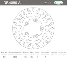 Carica l&#39;immagine nel visualizzatore di Gallery, DISCO FRENO ANT AGILITY 2T R16 50 1013