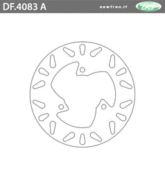 DISCO FRENO POST ATLANTIC 125 03>11