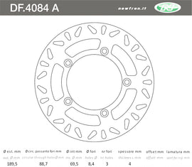 DISCO FRENO ANT BURGMAN 250-400 0306
