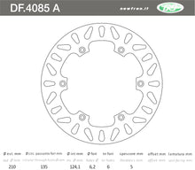 Carica l&#39;immagine nel visualizzatore di Gallery, DISCO FRENO POST BURGMAN 250-400 03-06