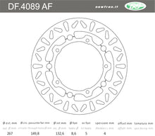 Carica l&#39;immagine nel visualizzatore di Gallery, DISCO FRENO ANT MAJESTY YP 400 2005-2011