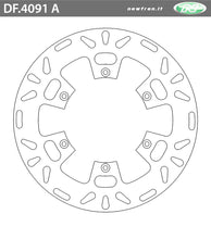 Carica l&#39;immagine nel visualizzatore di Gallery, DISCO FRENO POST SPIDERMAX GT 500 0405