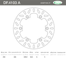 Carica l&#39;immagine nel visualizzatore di Gallery, DISCO FRENO IN ACCIAIO HONDA SH 300 I 06