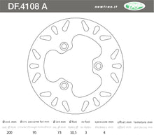 Carica l&#39;immagine nel visualizzatore di Gallery, DISCO FRENO POST JOYRIDE 125 0104