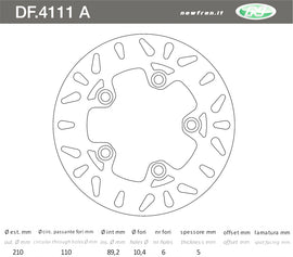 DISCO FRENO POST BURGMAN 400 07-19