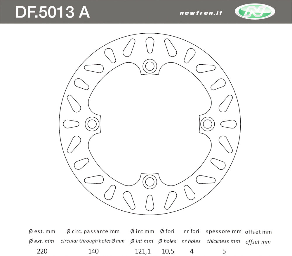 DISCO FRENO POST CR R 125-250 8996