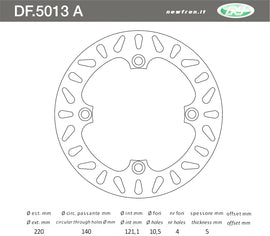 DISCO FRENO POST CR R 125-250 8996
