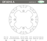 DISCO FRENO ANTERIORE IN ACCIAIO NEWFREN HONDA XRV 750 R AFRICA TWIN 1990>1993
