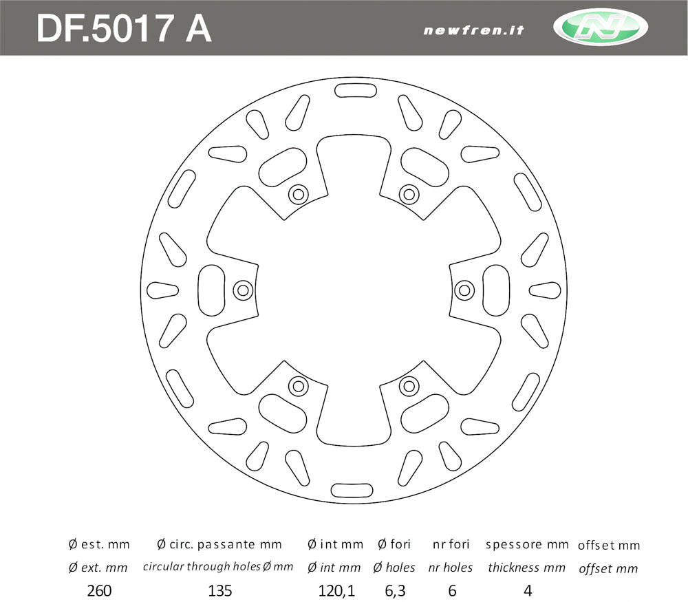 DISCO FRENO ANT WR 250 19911997