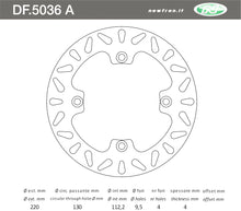 Carica l&#39;immagine nel visualizzatore di Gallery, DISCO FRENO IN ACCIAIO