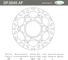 Carica l&#39;immagine nel visualizzatore di Gallery, DISCO FRENO ANT CR 125 R 9507