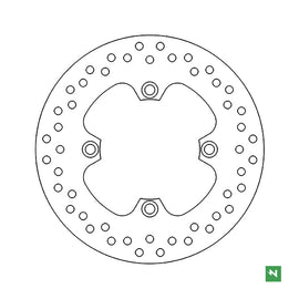 DISCO FRENO IN ACCIAIO
