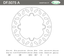 Carica l&#39;immagine nel visualizzatore di Gallery, DISCO FRENO IN ACCIAIO