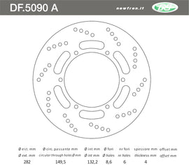 DISCO FRENO ANT TZR 50 19962002