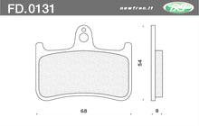 Carica l&#39;immagine nel visualizzatore di Gallery, PASTIGLIE FRENO