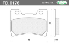 Carica l&#39;immagine nel visualizzatore di Gallery, PASTIGLIE FRENO YAMAHA FZR 600-1000