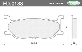 PASTIGLIE FRENO SCOOTER ELITE