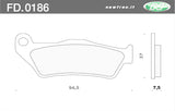 PASTIGLIE FRENO POST. CAGIVA ELEFANT 750
