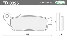 Carica l&#39;immagine nel visualizzatore di Gallery, PASTIGLIE FRENO