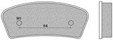 PASTIGLIE FRENO POSTERIORI NEWFREN KART INTERASSE FORI 54MM DIAMETRO 5MM