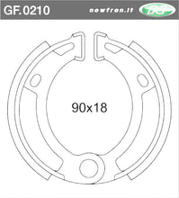 Carica l&#39;immagine nel visualizzatore di Gallery, GANASCE FRENO MALAGUTI GRIZZLY 50