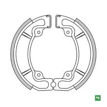 Carica l&#39;immagine nel visualizzatore di Gallery, COPPIA GANASCE FRENO POST RALLY 50 87