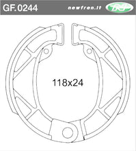 Carica l&#39;immagine nel visualizzatore di Gallery, GANASCE FRENO APRILIA RED ROSE 50 9200