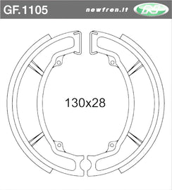 GANASCE FRENO APRLIA SCARABEO 100(MINAR)