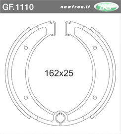 GANASCE FRENO HUSQUARNA WRE 125-240-250
