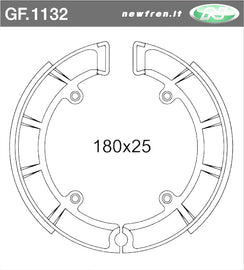 GANASCE FRENO SCAMBLER JAWA 250-350 CROS
