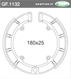 COPPIA GANASCE FRENO ANTERIORI E POSTERIORI CZ - JAWA SCAMBLER CROSS 125-250-350-380
